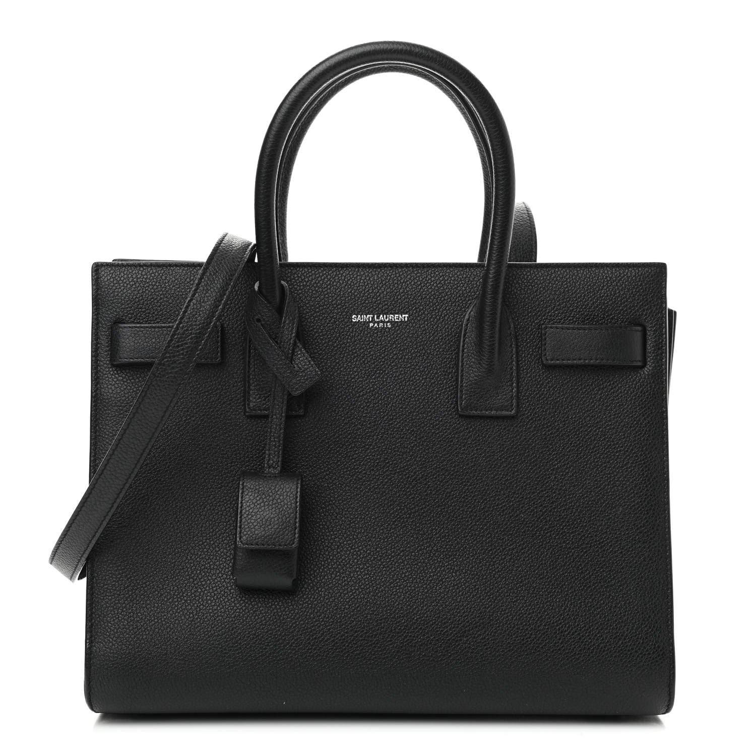 Saint Laurent Grain De Poudre Baby Sac De Jour Black 1 of 9