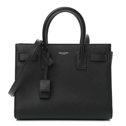 Saint Laurent Grain De Poudre Baby Sac De Jour Black 1 of 9