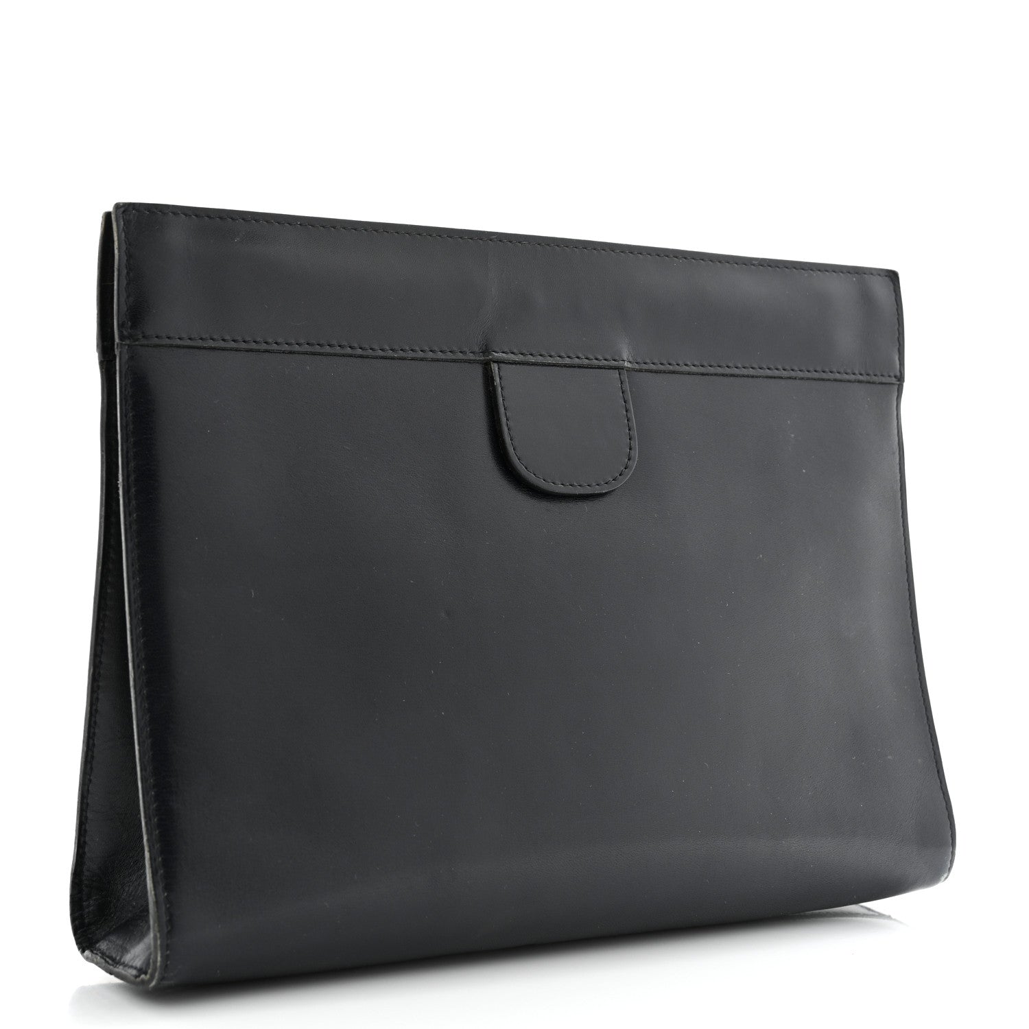 Chanel Lambskin CC Clutch BLACK 3 of 12