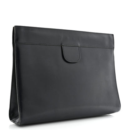 Chanel Lambskin CC Clutch BLACK 3 of 12