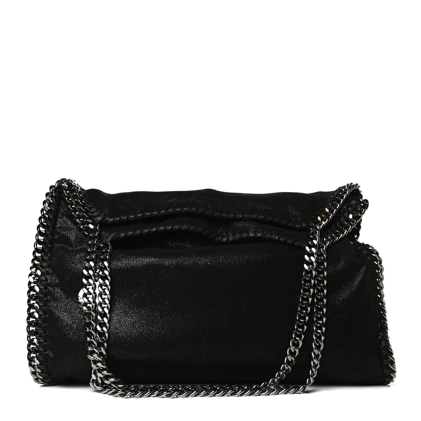 Shaggy Deer Small Falabella Tote Black