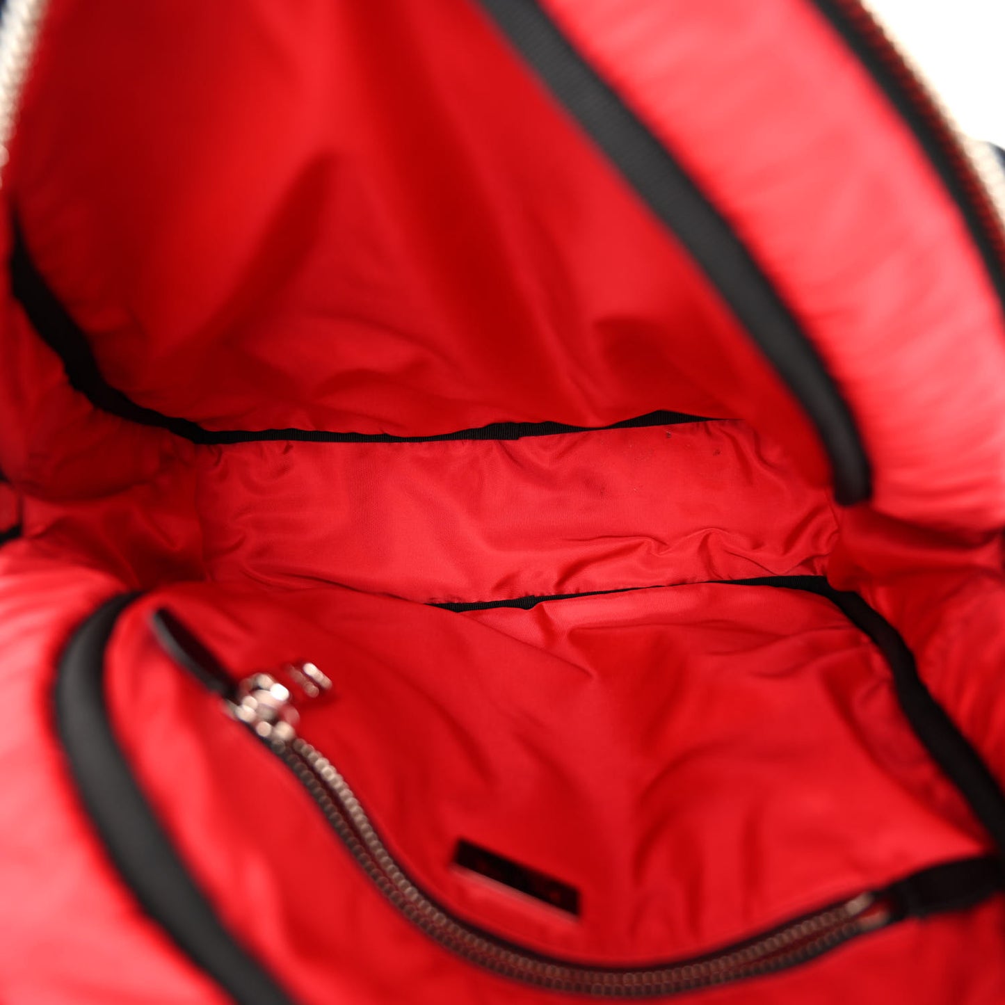 Tessuto Nylon Pocket Cargo Backpack Black Fuoco
