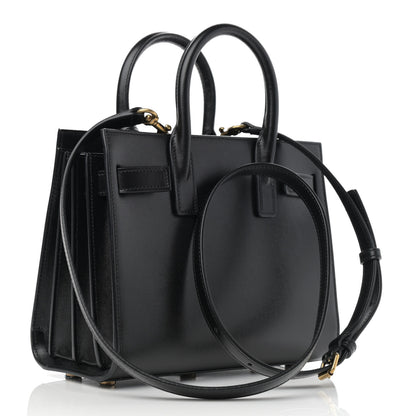 Saint Laurent Calfskin Nano Sac De Jour Black 3 of 11