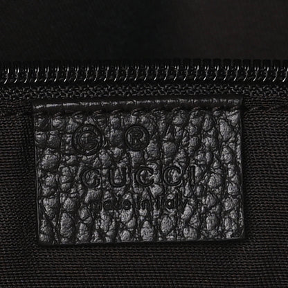 Gucci Monogram Dollar Calfskin Large Boston Duffle Bag Beige Ebony Testa di Moro Marrone Scuro 6 of 11