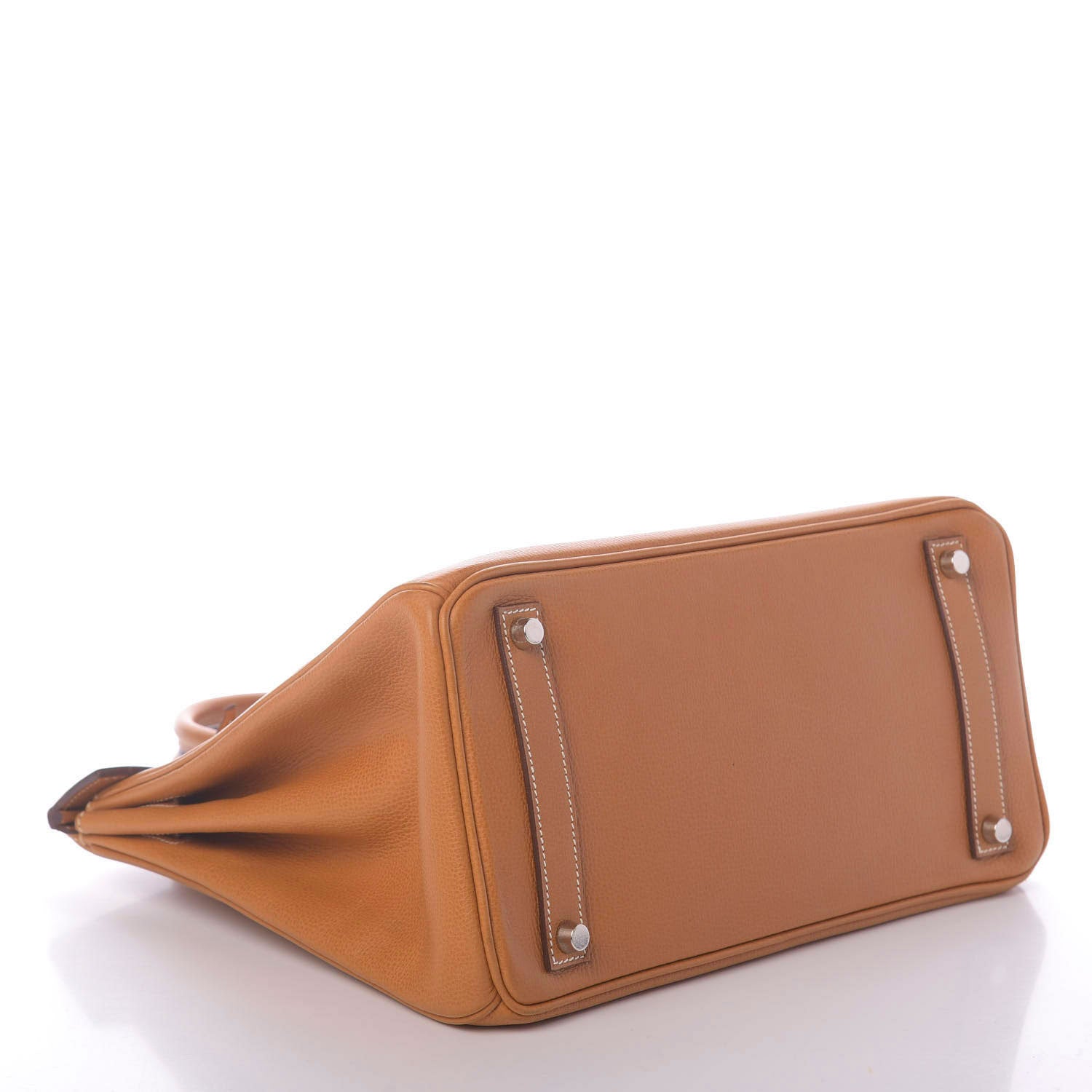 Hermes Vache Liegee HAC Birkin 32 Gold 4 of 8