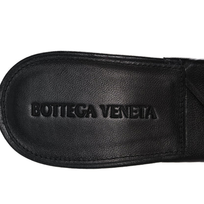 Bottega Veneta Nappa Quilted Rubber Lido Mule Sandals 37.5 Black 7 of 7