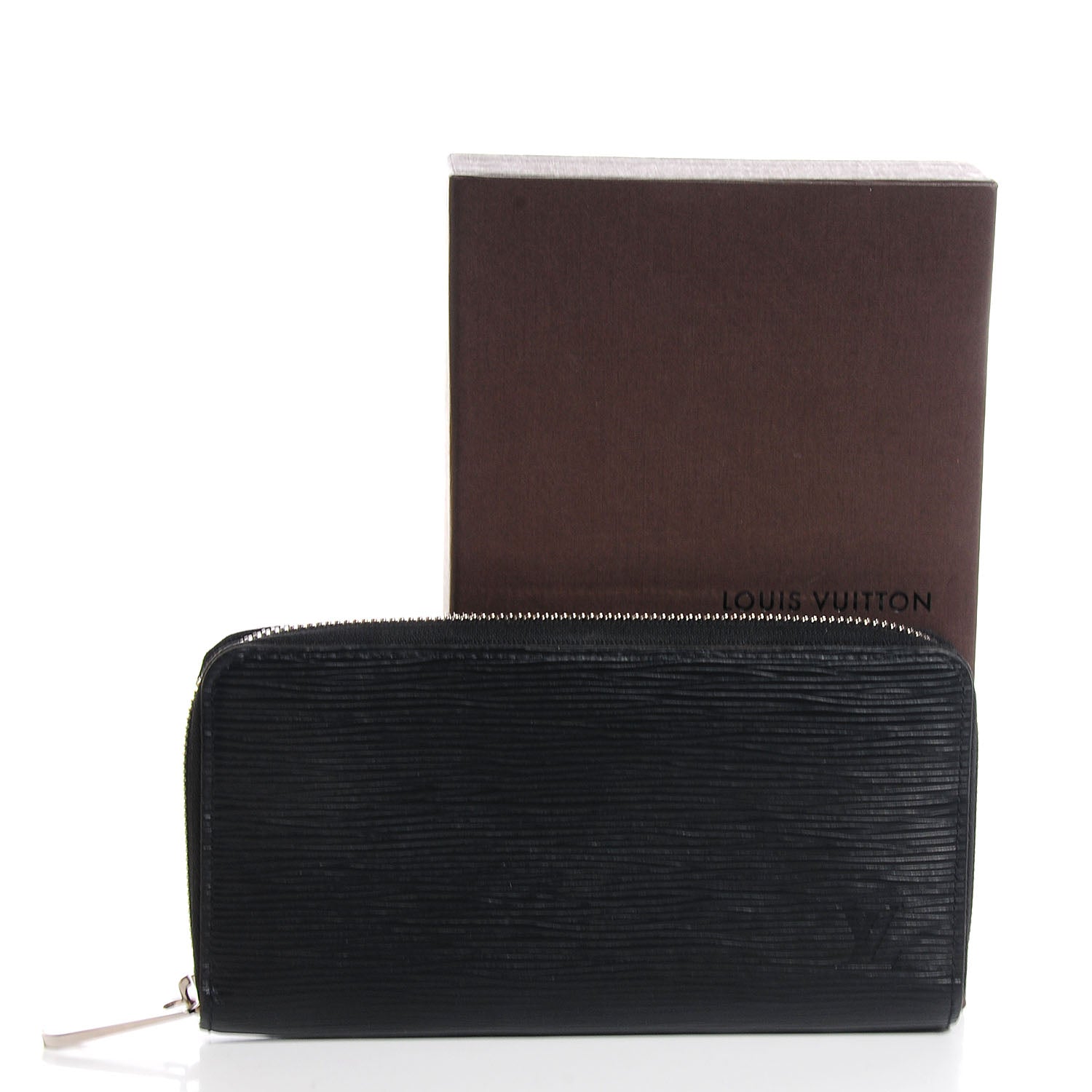 Louis Vuitton Epi Zippy Wallet Black 5 of 8