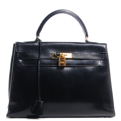 Hermes Box Kelly Sellier 32 Black 1 of 7