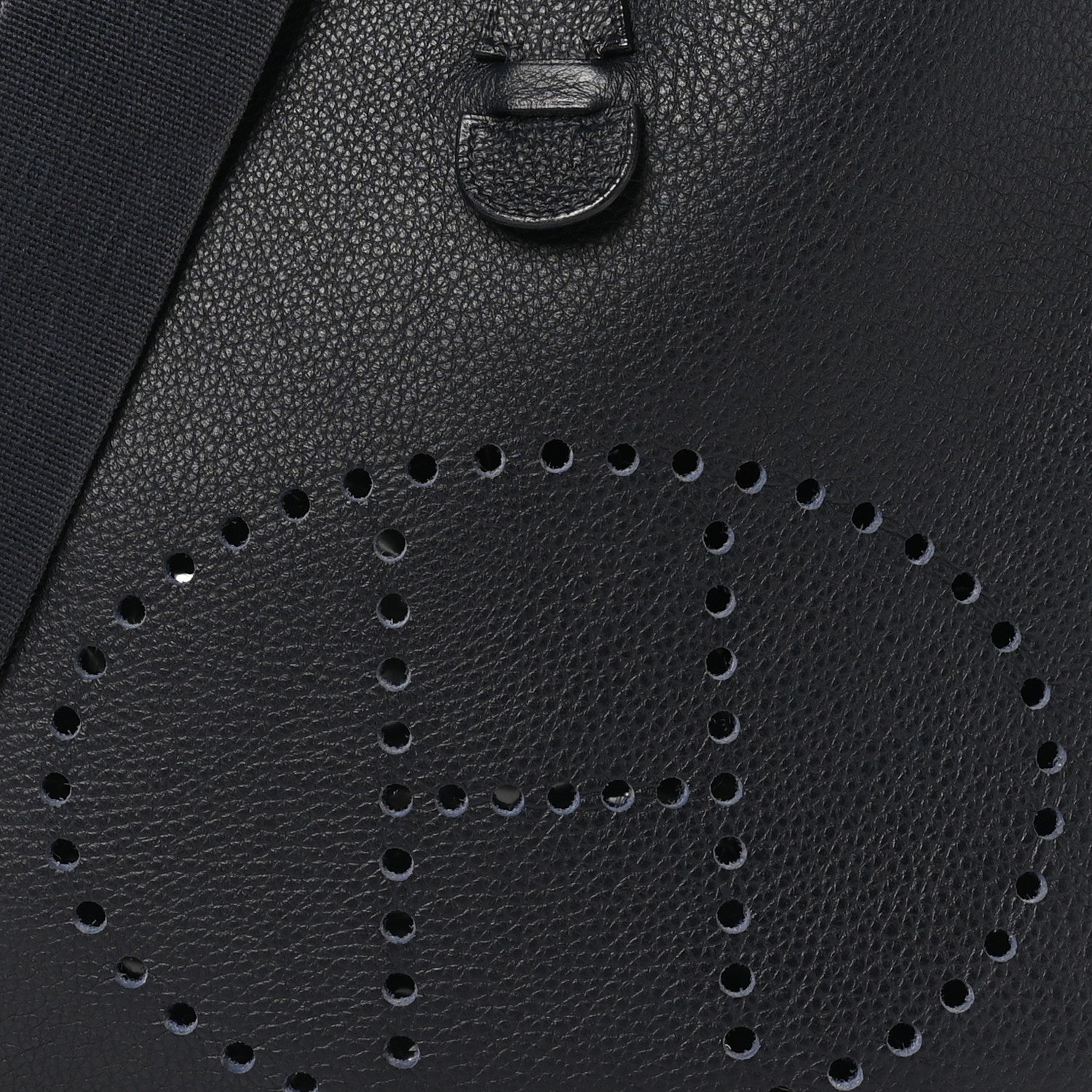 Hermes Taurillon Clemence Evelyne GM Bleu Indigo 8 of 10