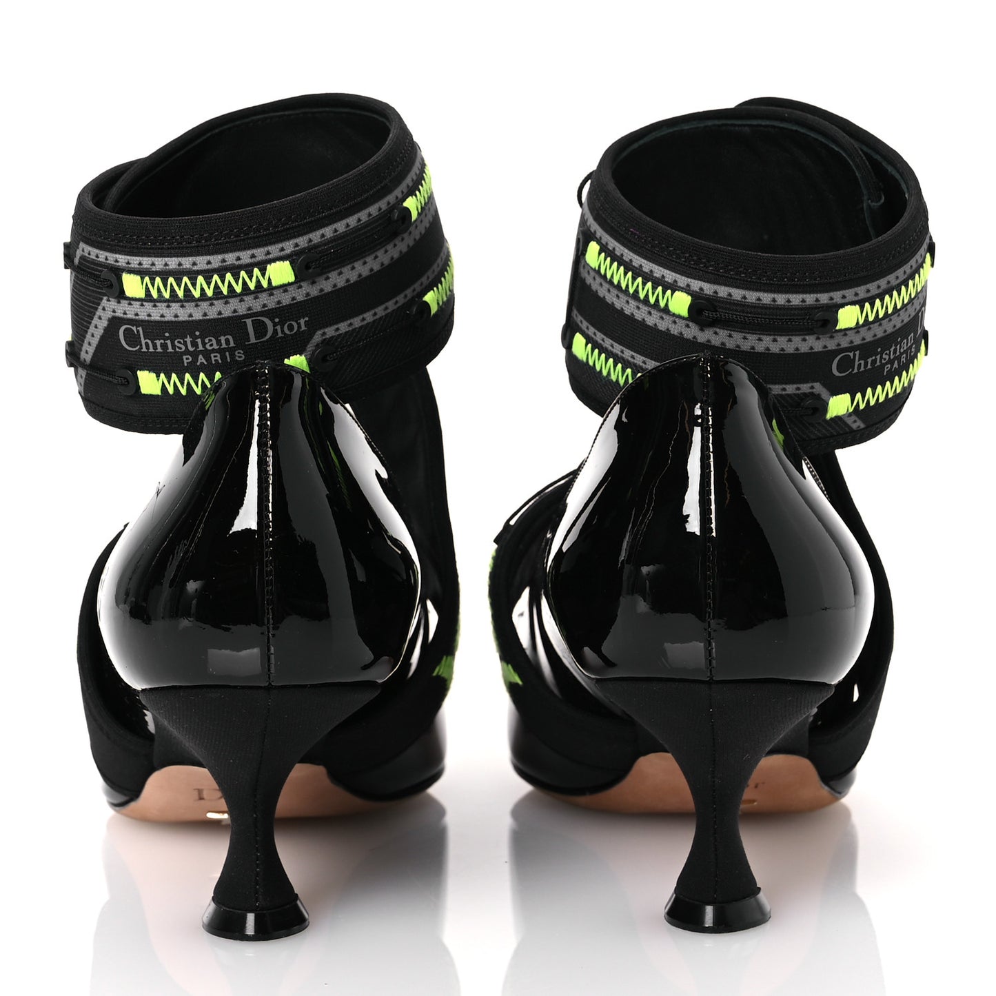 Patent 62-22 Pumps 40 Black Green