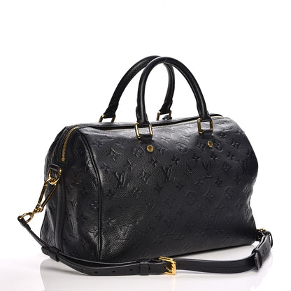 Louis Vuitton Empreinte Speedy Bandouliere 30 Black 4 of 8