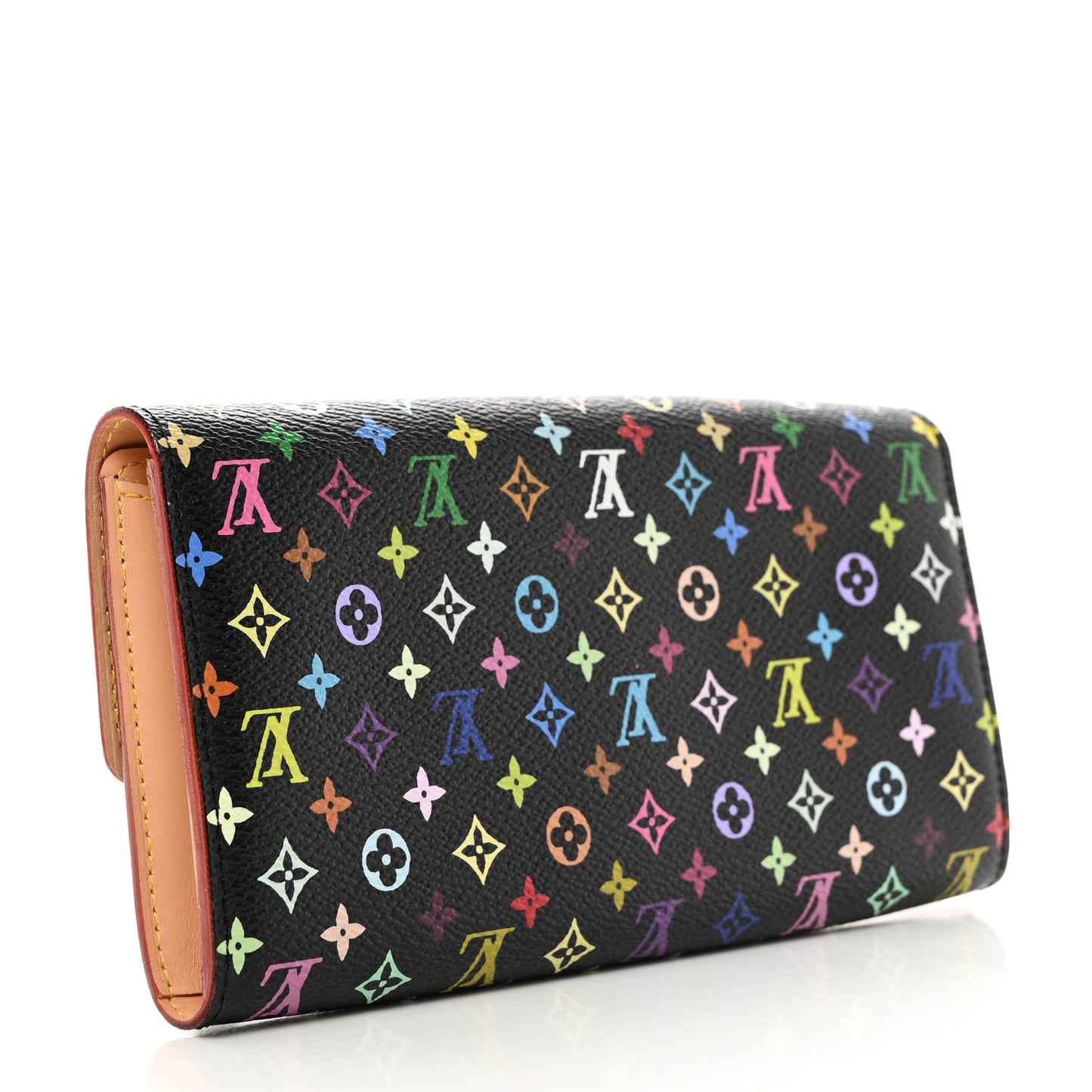 Monogram Multicolor Sarah Wallet Black