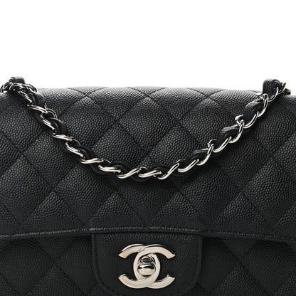 Chanel Caviar Quilted Mini Rectangular Flap Black 8 of 12