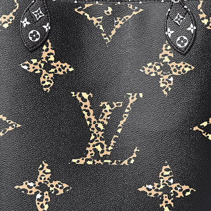 Louis Vuitton Monogram Giant Jungle Neverfull MM Black 11 of 11