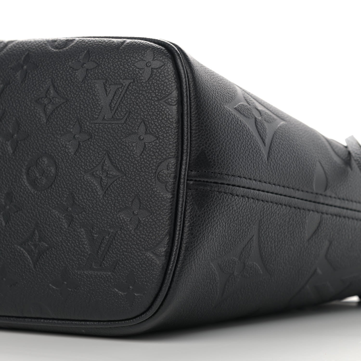 Louis Vuitton Empreinte Monogram Giant Neverfull MM Black 10 of 11