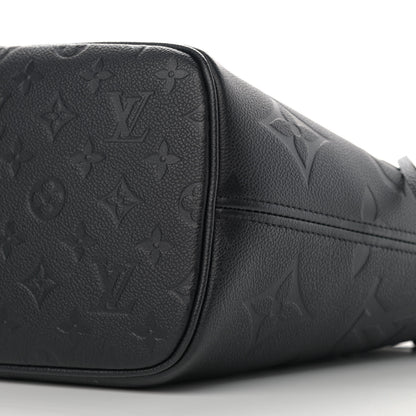 Louis Vuitton Empreinte Monogram Giant Neverfull MM Black 10 of 11