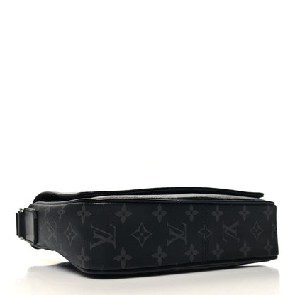 Louis Vuitton Monogram Eclipse District PM Black 4 of 9