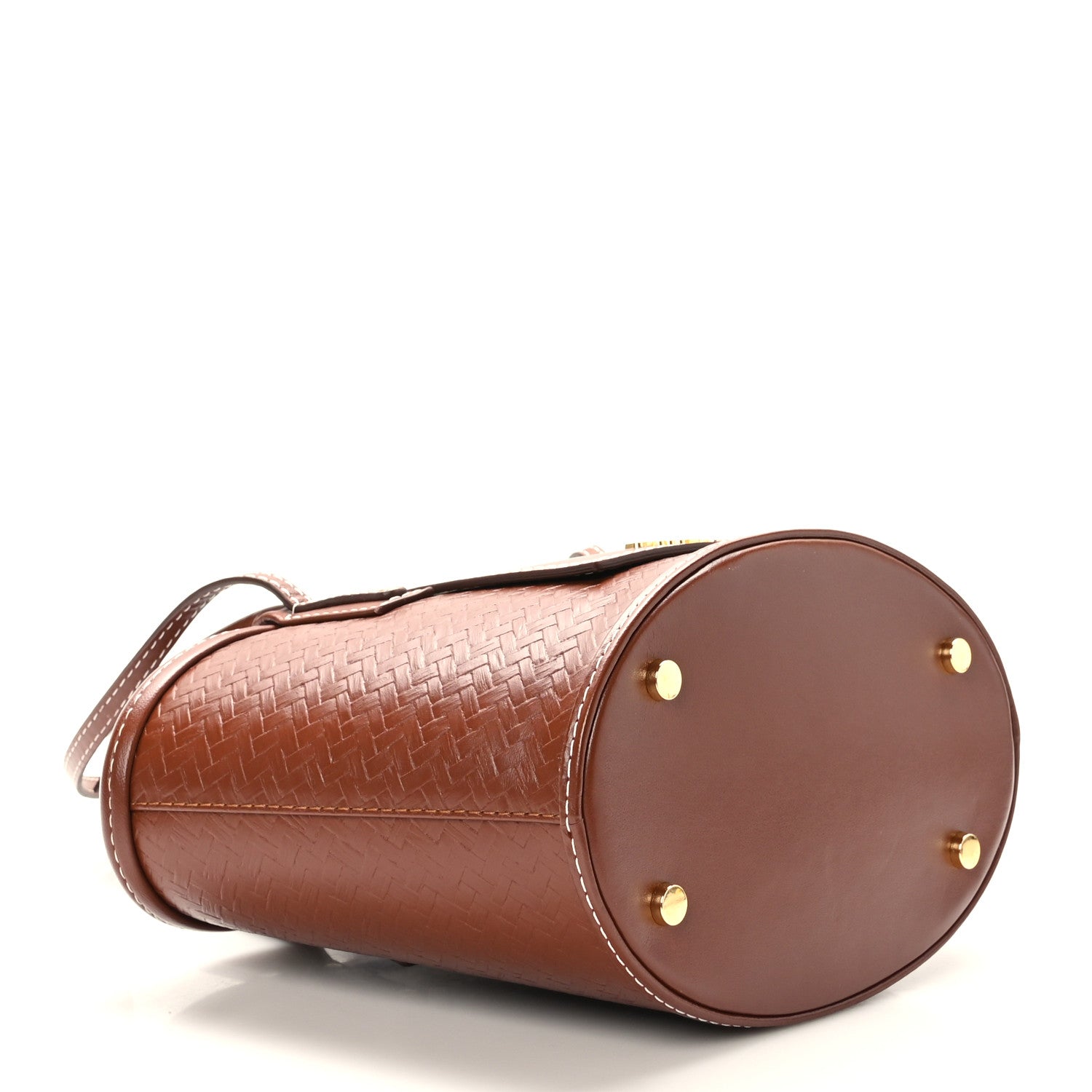 Jacquemus Weave Embossed Calfskin Le Petit Panier Soli Cuir 4 of 9