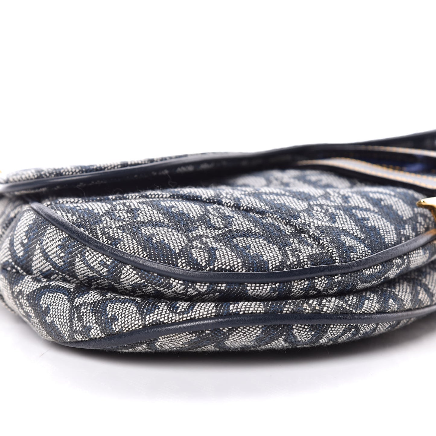 Monogram Saddle Bag Blue