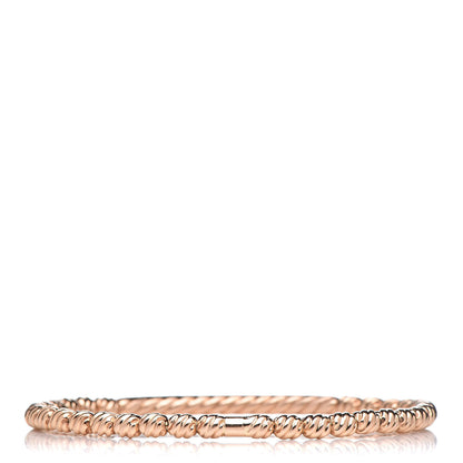 David Yurman 18K Rose Gold Diamond Petite Pave Flex Bracelet 3 of 4