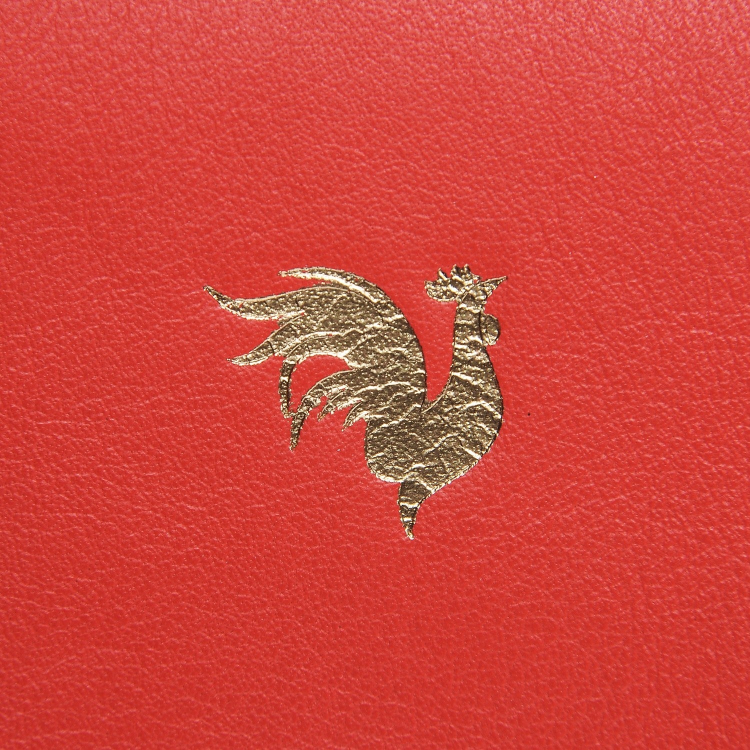 Louis Vuitton Veau Cachemire Chinese New Year Rooster Envelope Pouch Red 5 of 6