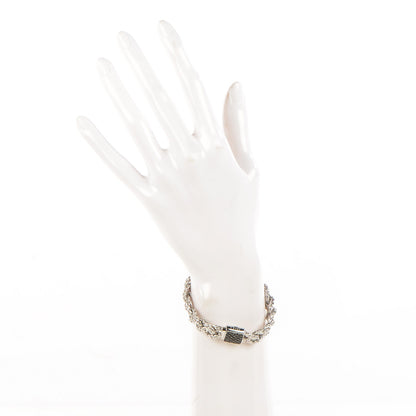 John Hardy Sterling Silver Black Sapphire 15mm Braided Classic Chain Bracelet 2 of 6