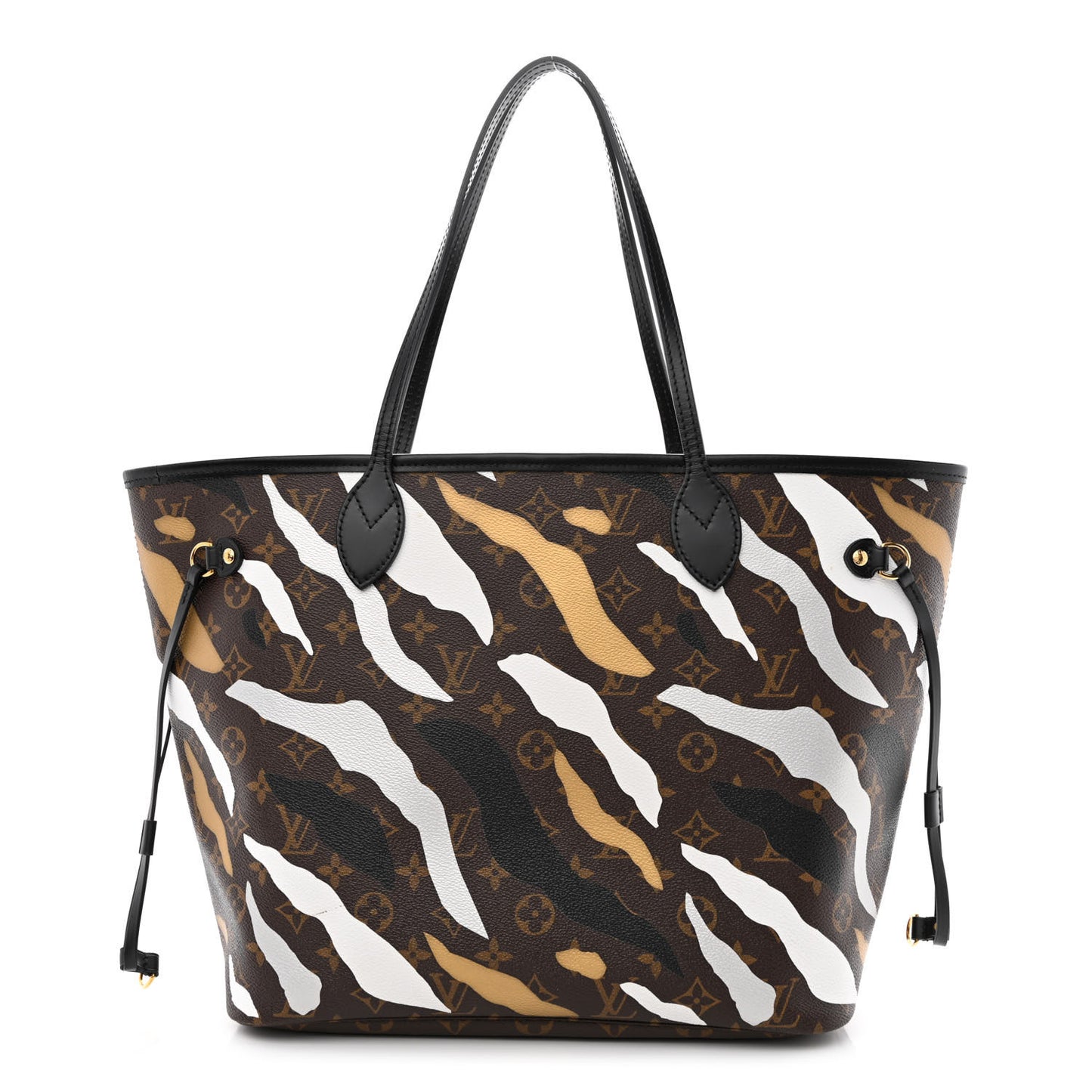x LoL Monogram Neverfull MM Gold Silver