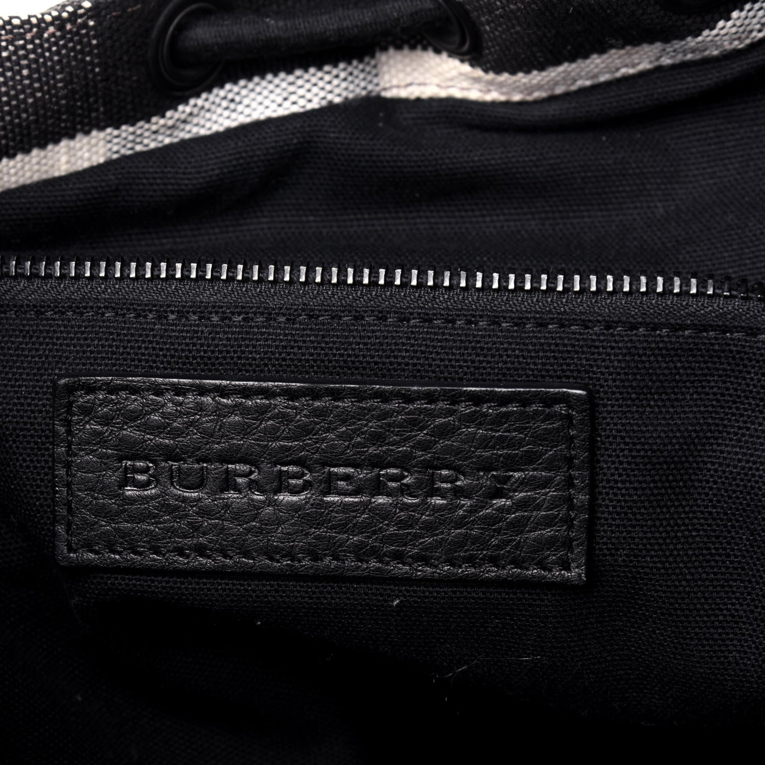Burberry Canvas Mega Check Korbin Backpack Camel 5 of 20