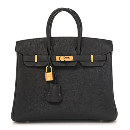 Hermes Togo Birkin 25 Graphite 1 of 13