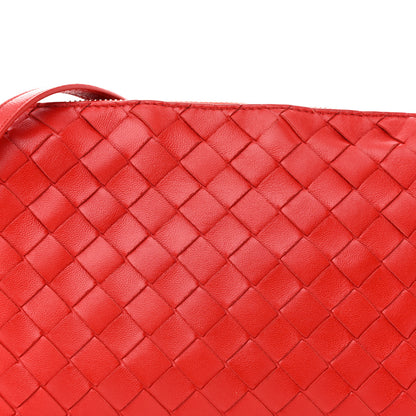 Bottega Veneta Nappa Intrecciato Small Camera Bag Red 8 of 12