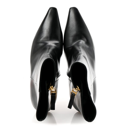 Givenchy Calfskin G Cube Heel Ankle Boots 39 Black 2 of 9