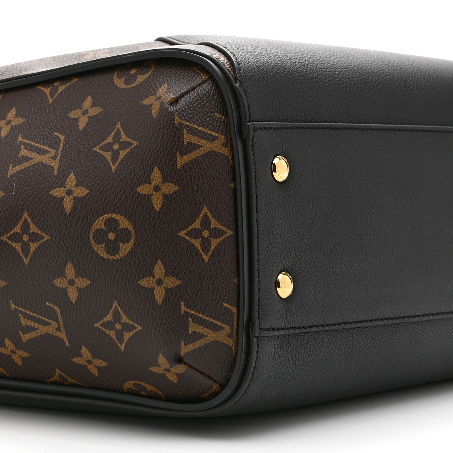Calfskin Monogram Kimono Tote Black