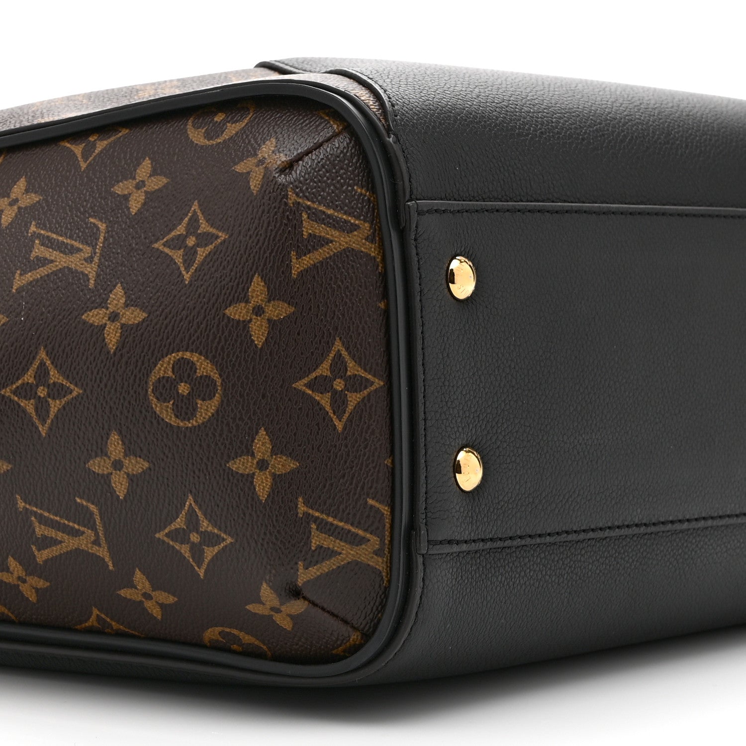 Louis Vuitton Calfskin Monogram Kimono Tote Black 9 of 10