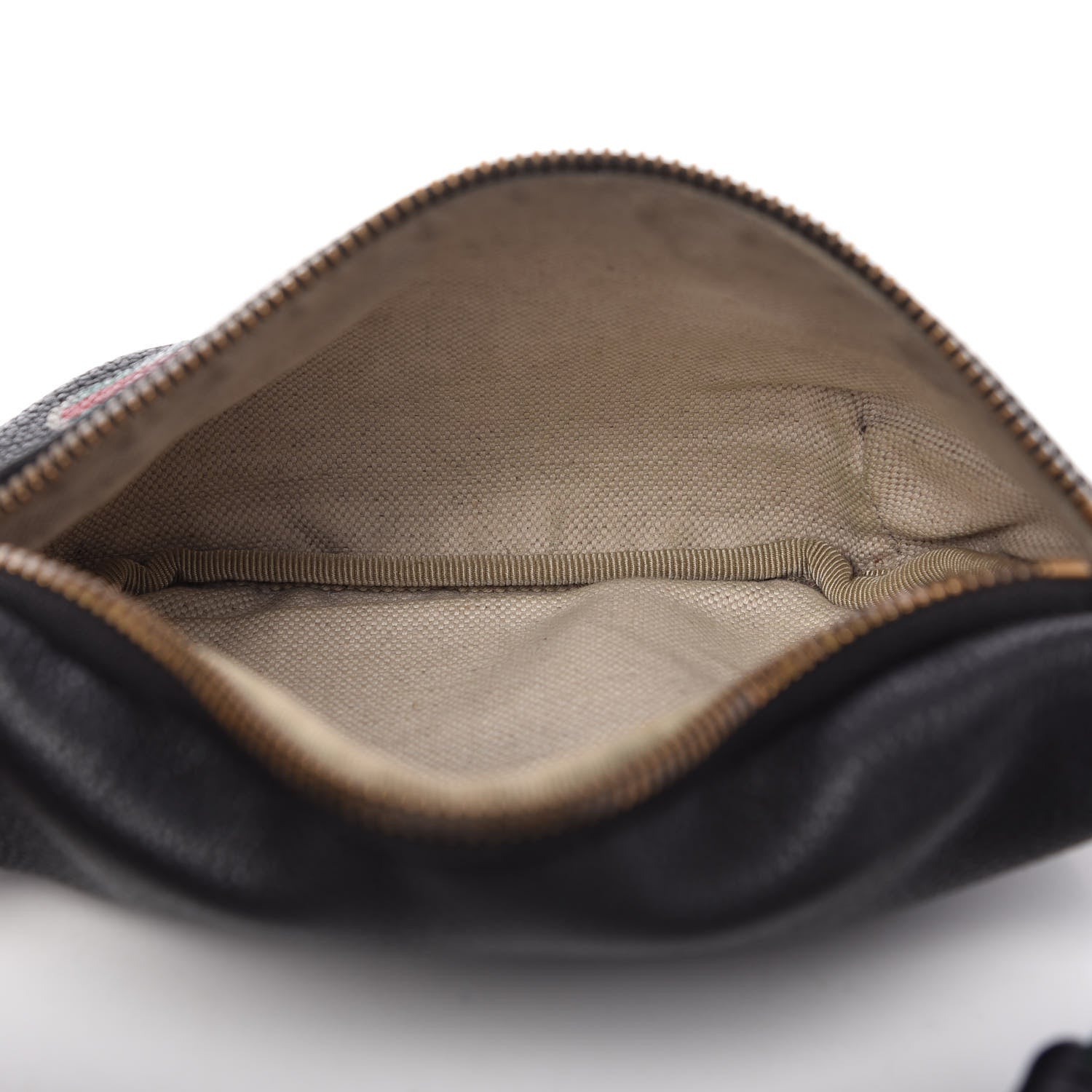 Gucci Grained Calfskin Small Logo Belt Bag Black 5 of 11