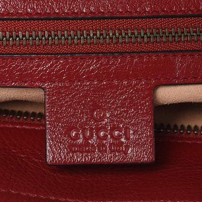 Gucci Azalea Calfskin Matelasse Medium GG Marmont Slim Tote Romantic Cerise 6 of 10