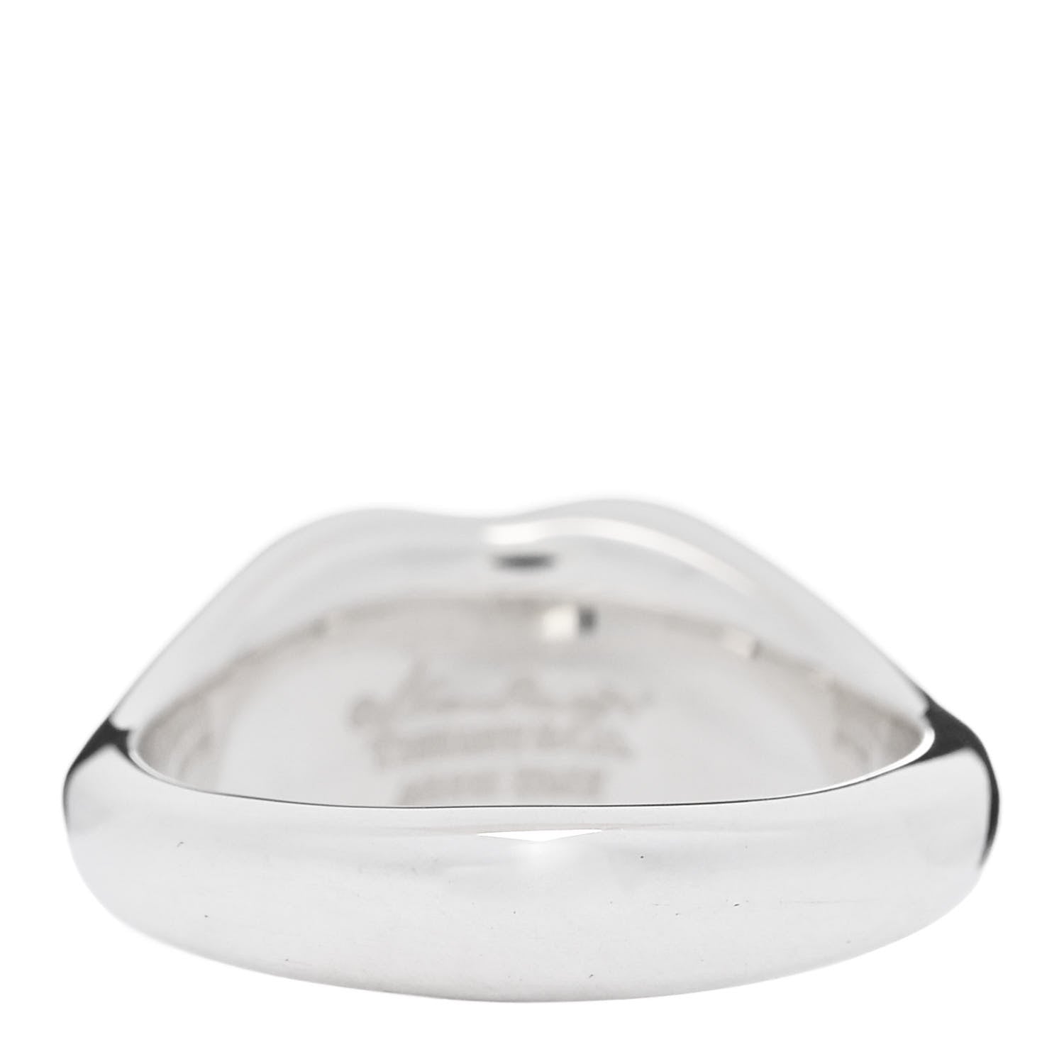 Tiffany Sterling Silver Elsa Peretti Full Heart Ring 49 4.75 4 of 6