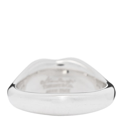 Tiffany Sterling Silver Elsa Peretti Full Heart Ring 49 4.75 4 of 6