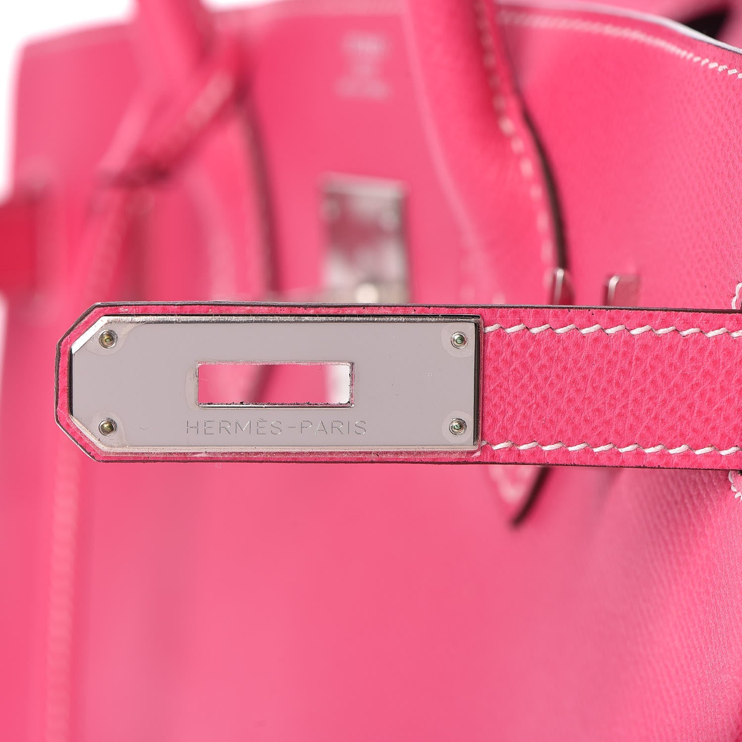 Hermes Epsom Candy Birkin 30 Rose Tyrien Rubis 13 of 33