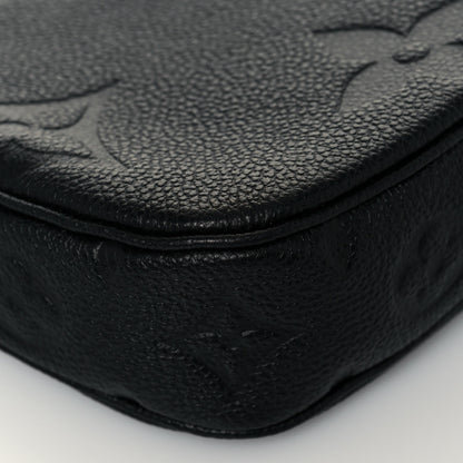 Louis Vuitton Empreinte Monogram Giant Multi Pochette Accessories Large Pochette Black 7 of 11
