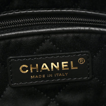 Chanel Shiny Calfskin Quilted Small Chanel 22 Black 8 of 13