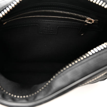 Gucci Soft GG Supreme Monogram Web Belt Bag Black Grey 5 of 10