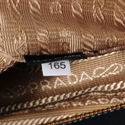 Prada Vitello Daino Shopping Tote Inchiostro 9 of 10