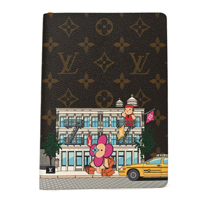 Louis Vuitton Monogram 2022 Christmas Animation New York Soho Clemence Notebook 1 of 6