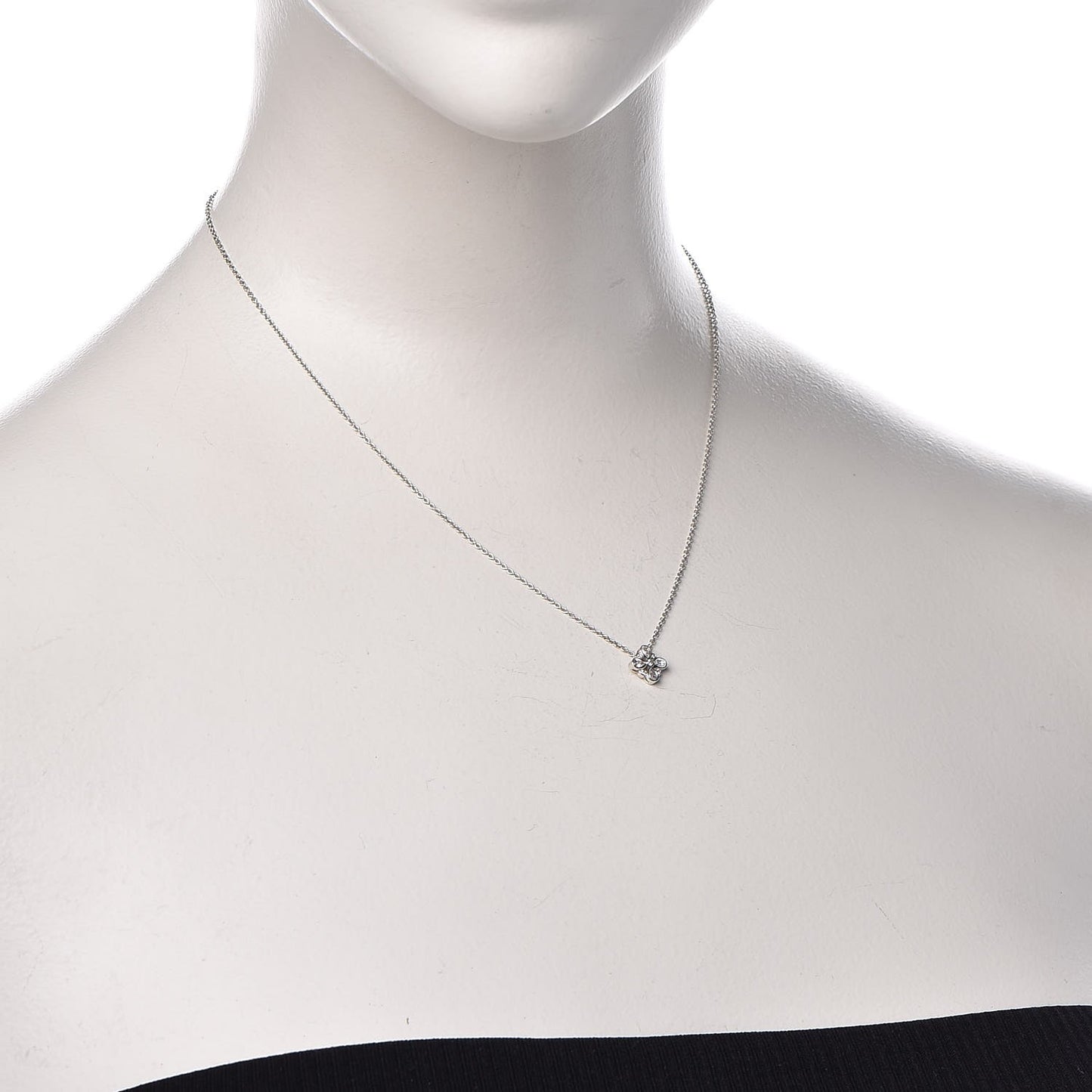 Platinum Diamond Enchant Pendant Necklace