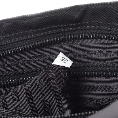 Prada Nylon New Vela Studded Messenger Black Astrale 7 of 7
