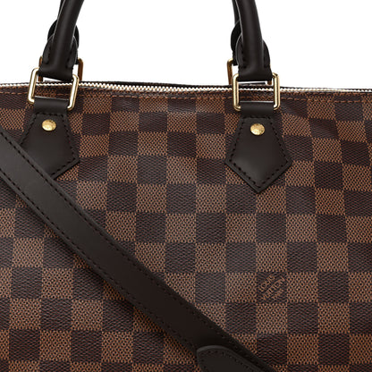Louis Vuitton Damier Ebene Speedy Bandouliere 35 7 of 9