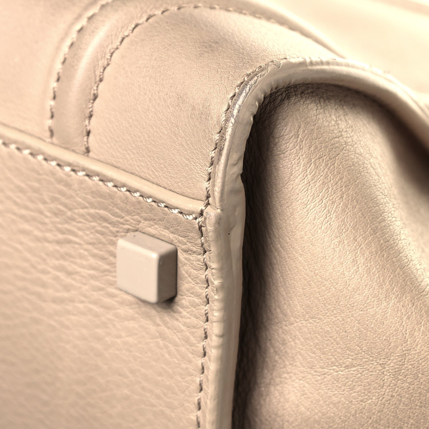 Celine Supple Calfskin Medium Phantom Luggage Beige 11 of 19