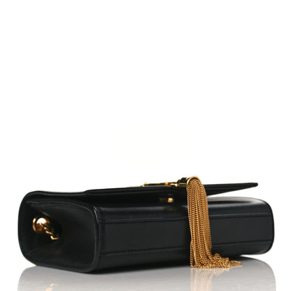 Saint Laurent Calfskin Small Classic Monogram Kate Tassel Satchel Black 4 of 9