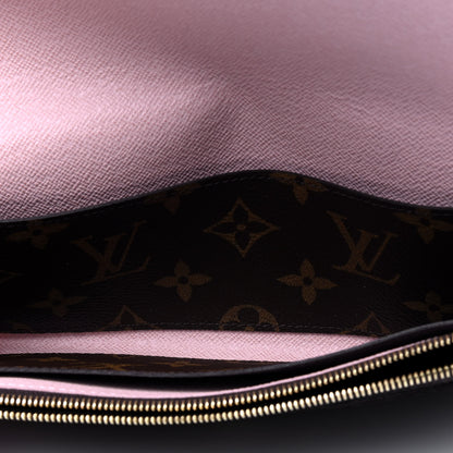 Louis Vuitton Monogram Emilie Wallet Rose Ballerine 4 of 5