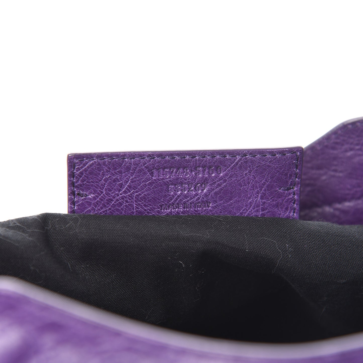 Agneau Classic Hardware City Dark Violet